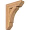 Ekena Millwork Thorton Slat Smooth Bracket, Western Red Cedar, 3 1/2"W x 14"D x 18"H BKT04X14X18THR06SWR - alternate 1